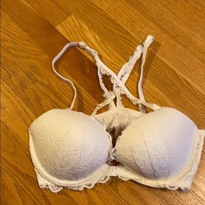 Vitoria secret PiNk white bra